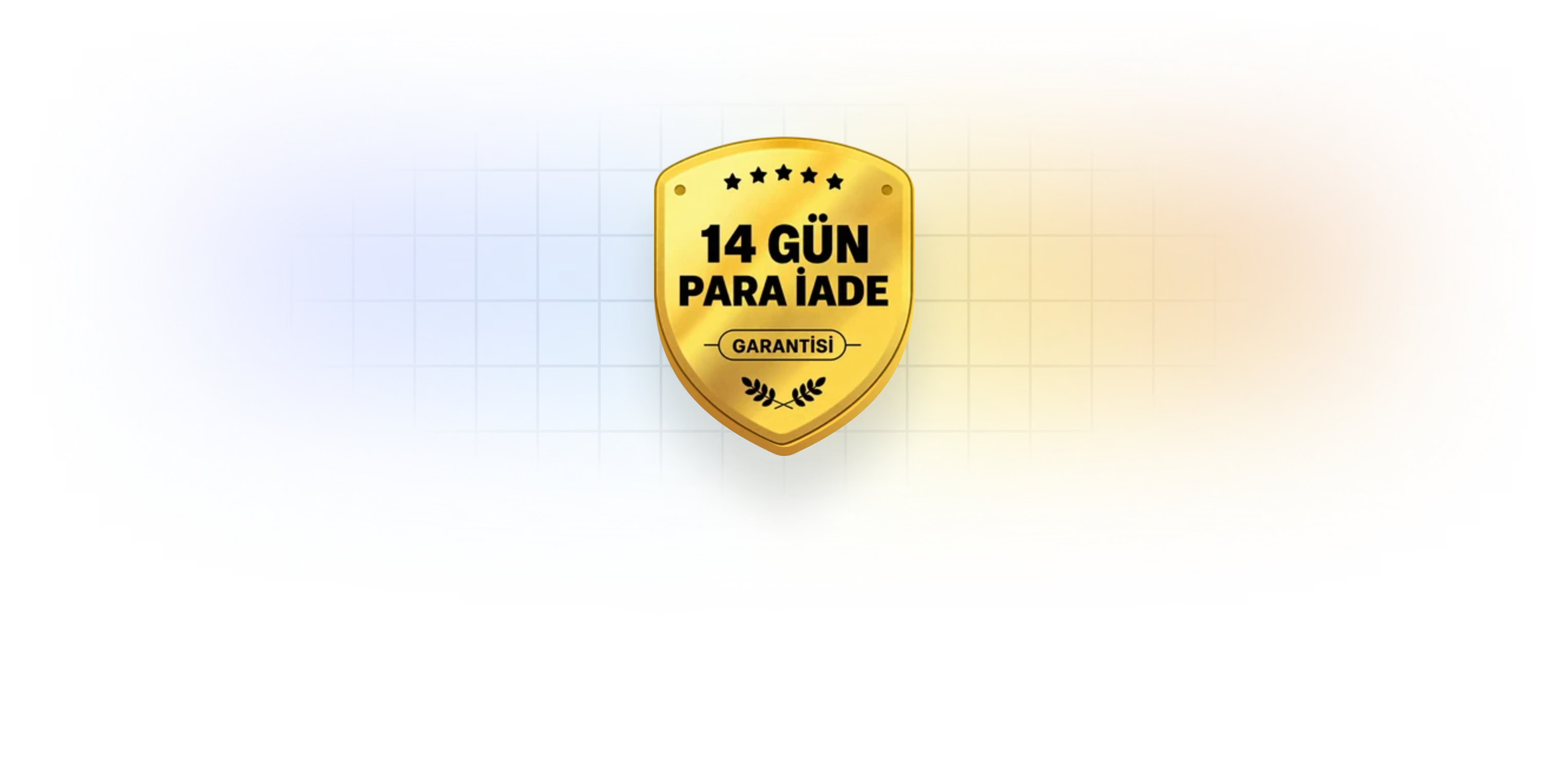 14 gün para iade garantisi